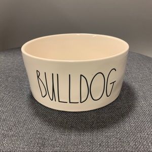 Rae Dunn 6” BULLDOG 🐶 Food Bowl 🎁